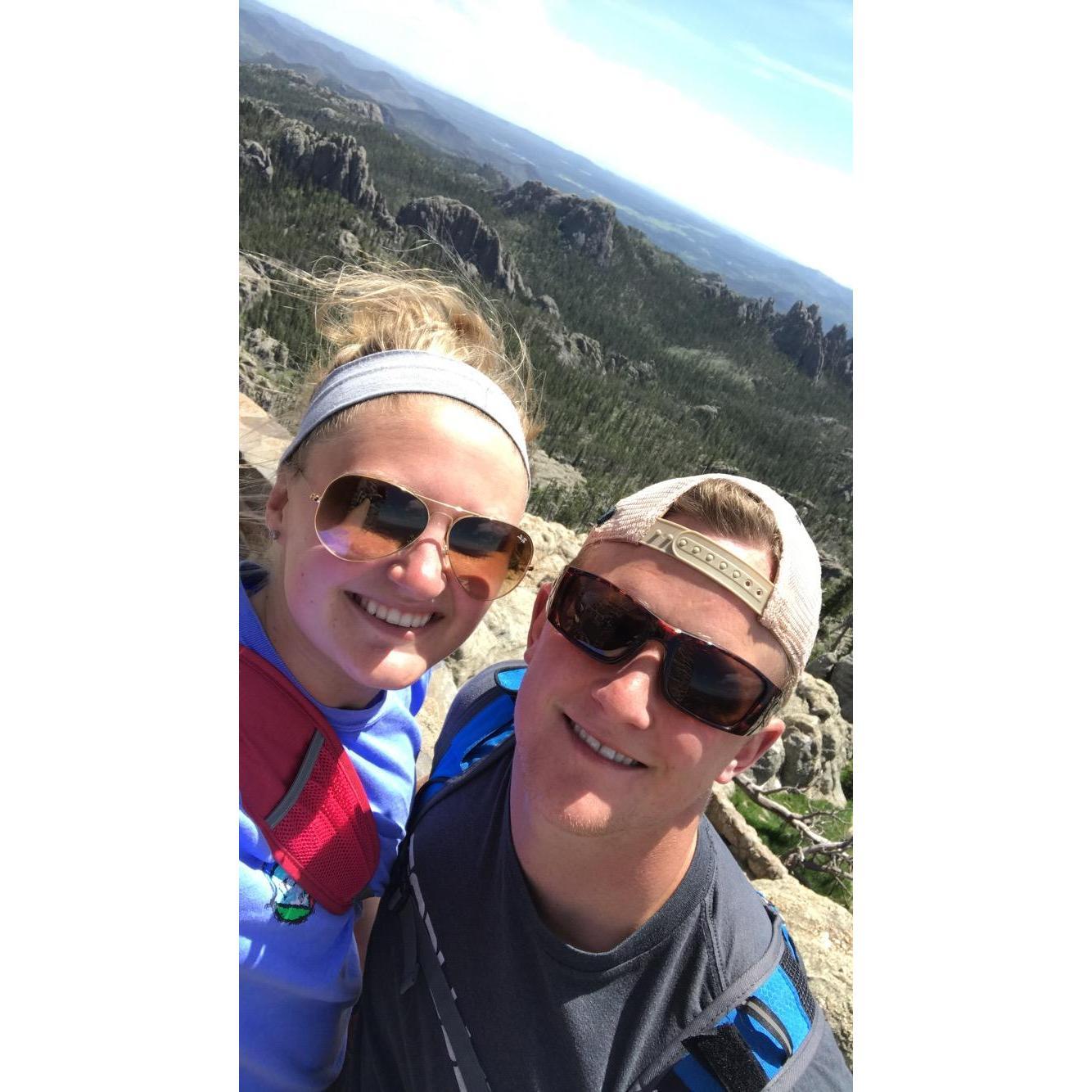 Hiking in South Dakota!