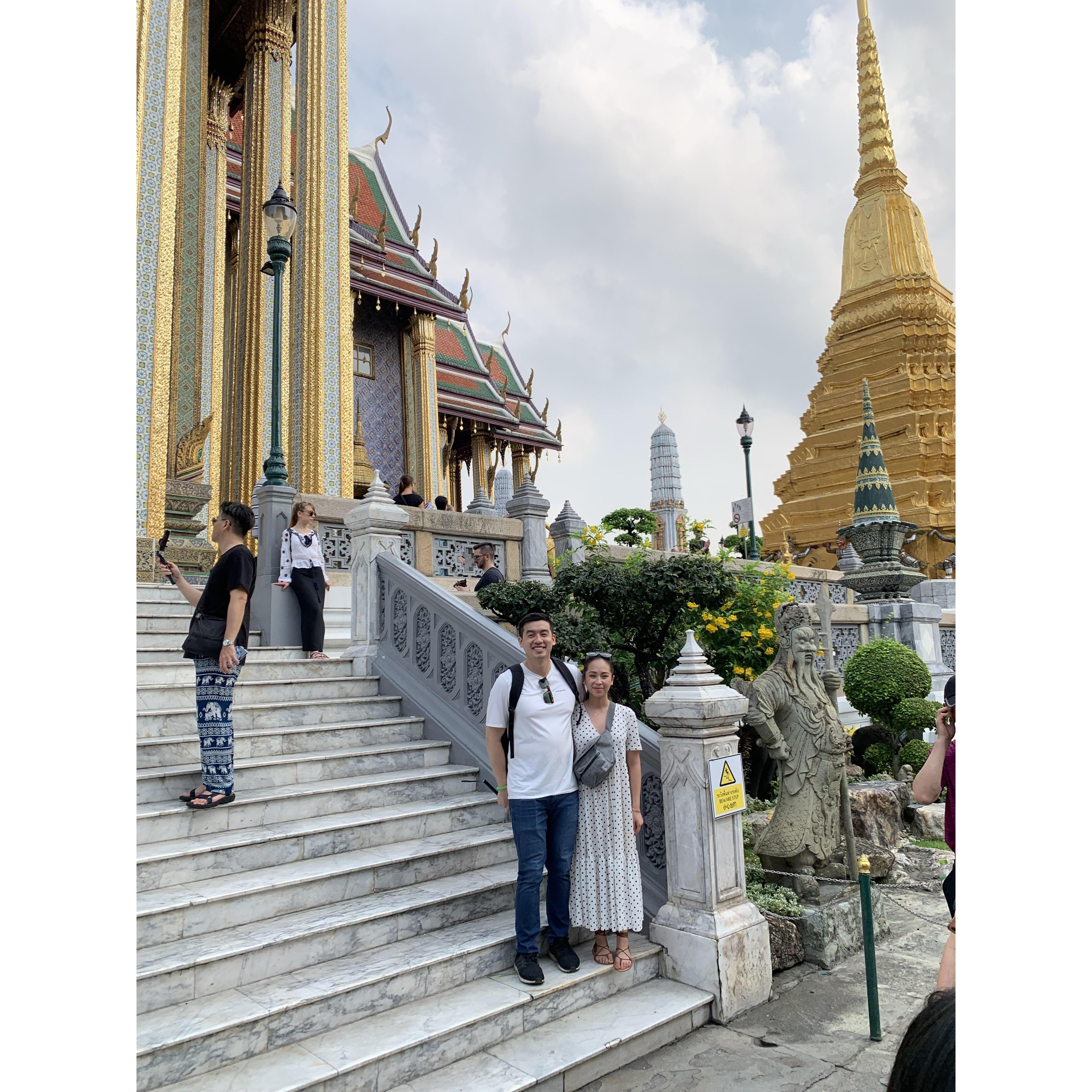 Being in a tourist in Bangkok.