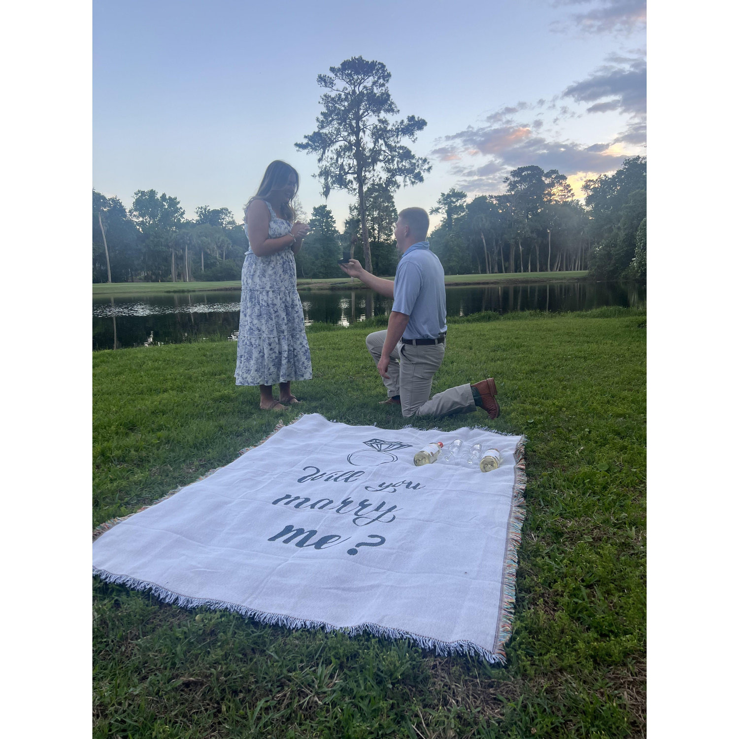 THE DAY HE ASKED AND I SAID YES!