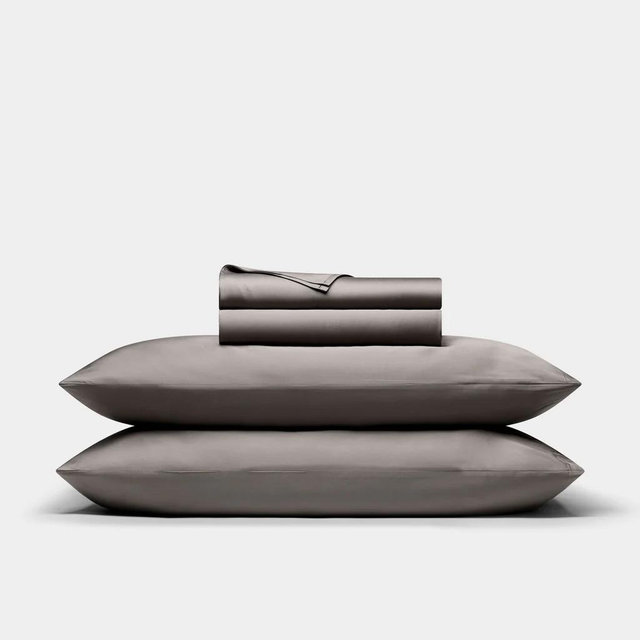 Cozy Earth Bamboo King Sheet Set - Charcoal