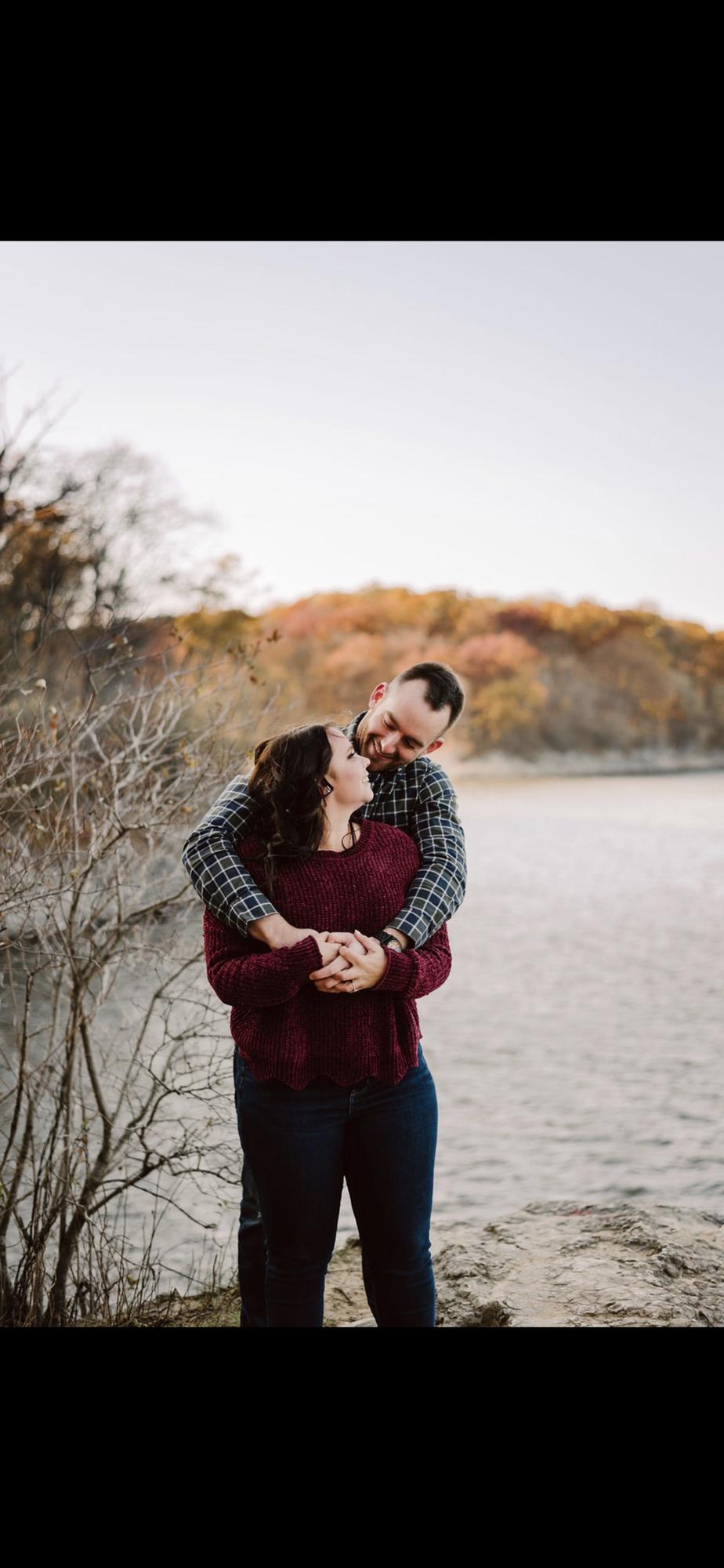 Photo taken where we got engaged!