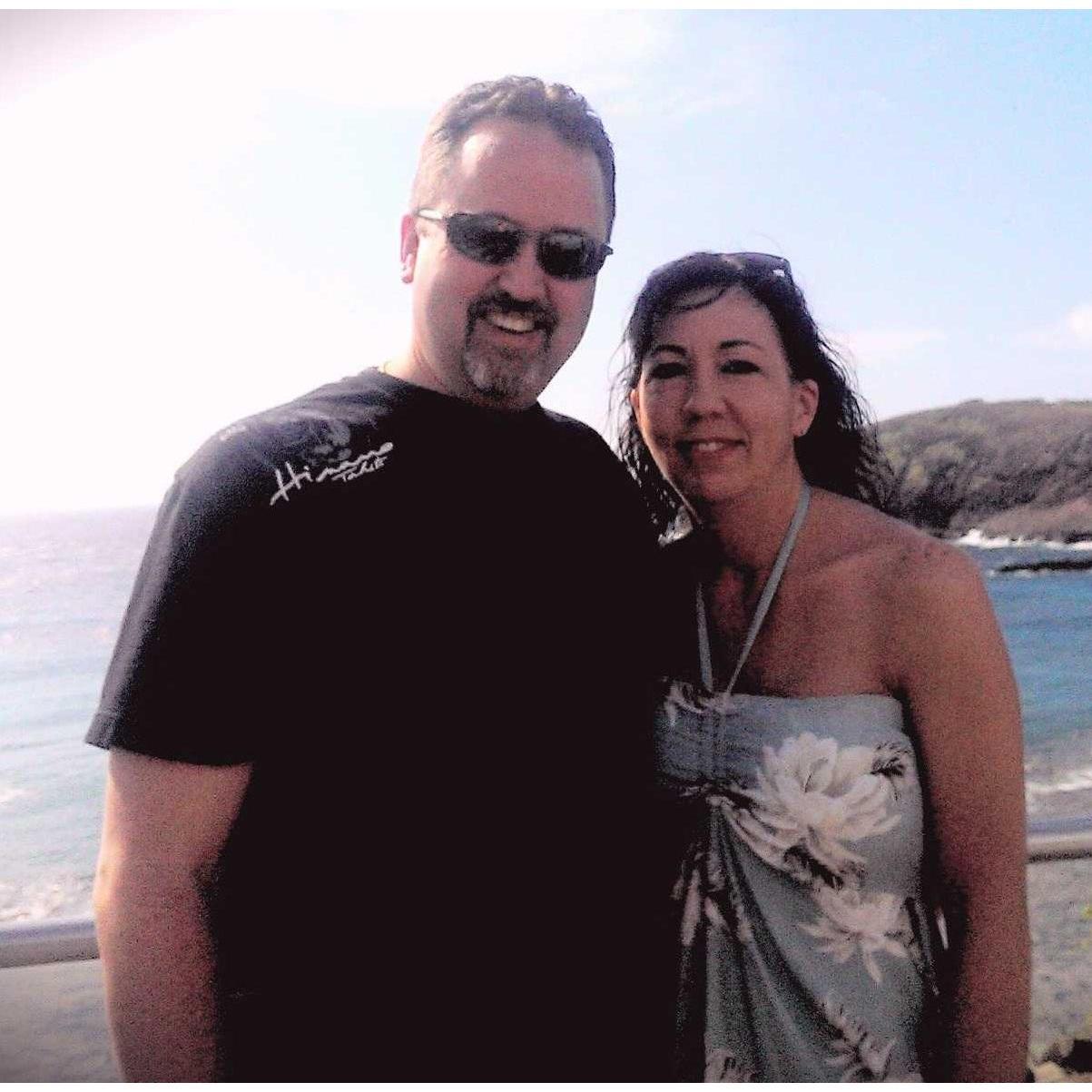 We met up in Hawaii