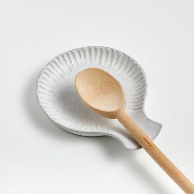 Lilou Matte White Spoon Rest