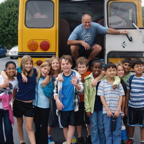 Adam & Madi gearing up for a school trip!