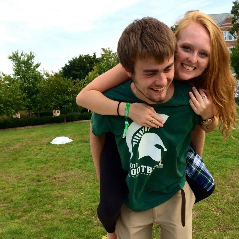 MSU Football tailgate in 2014