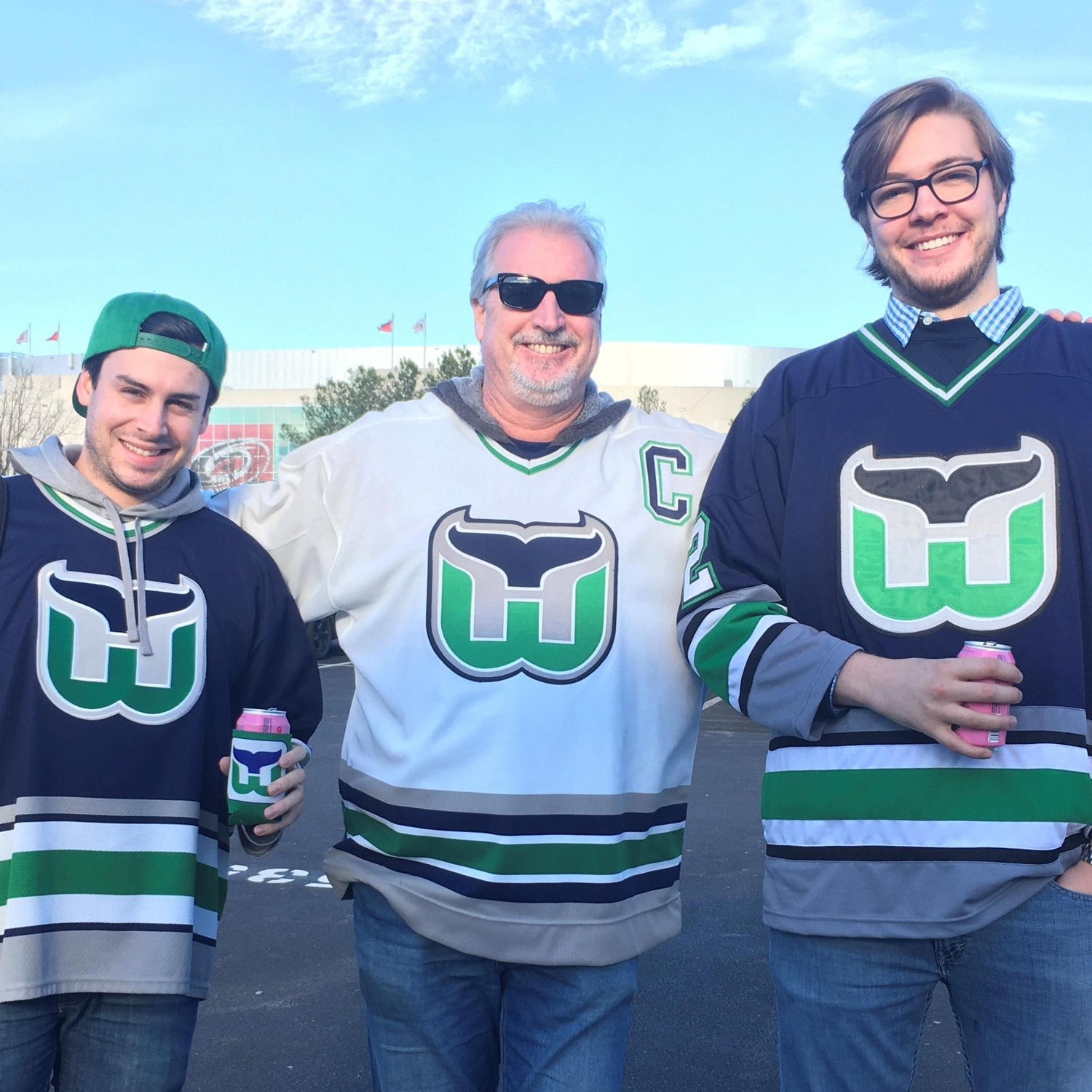 Apparently We recruit with beer and jerseys.