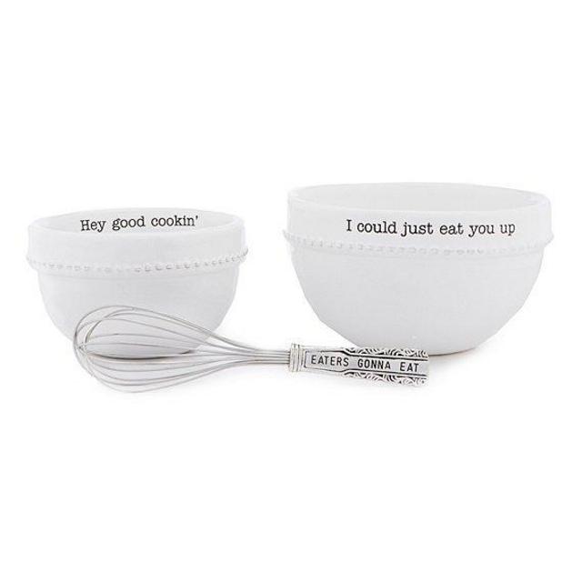 Mud PieEvery Day Mixing Bowl and Whisk Set