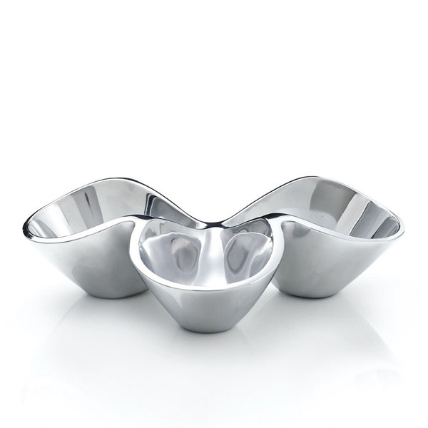 Bella Triple Condiment Server