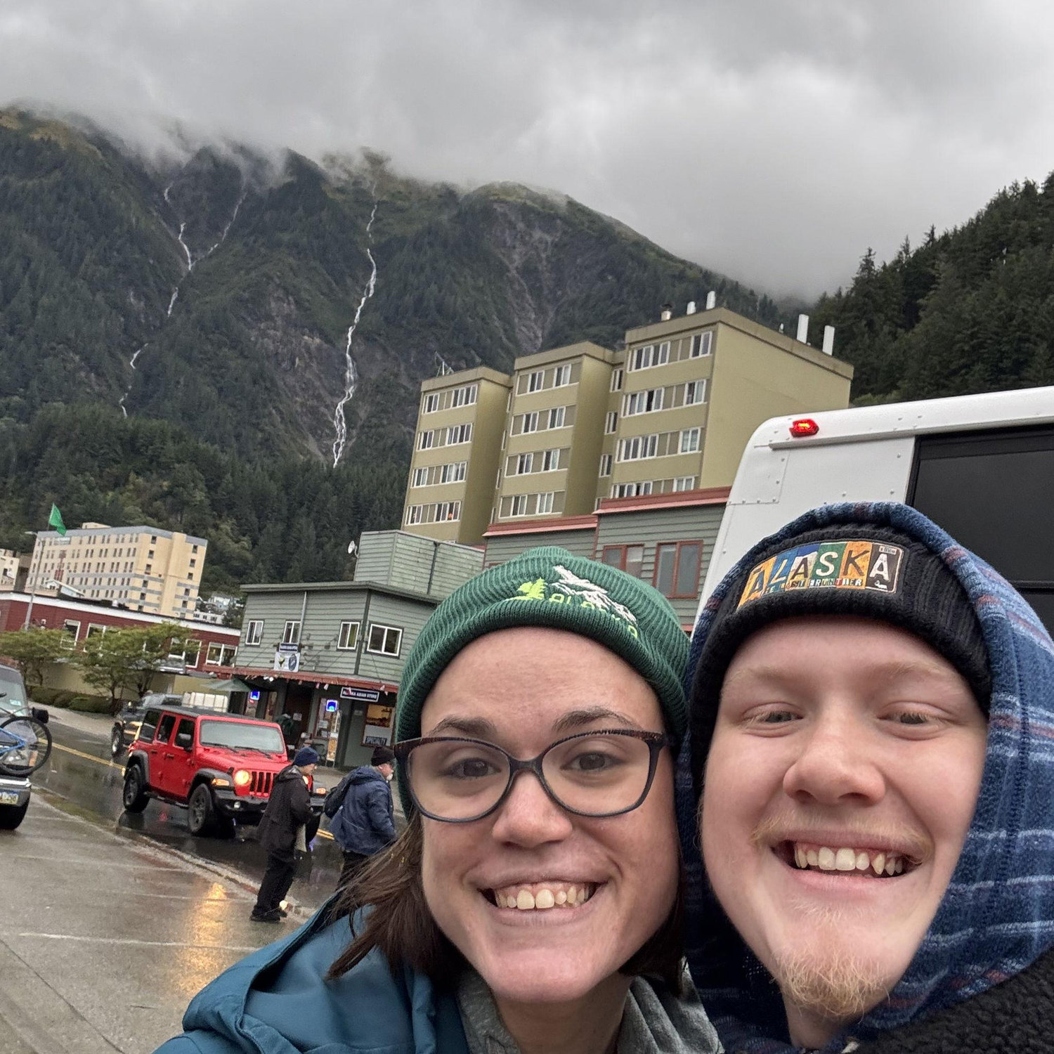 Right after we got engaged, the cruise ship stopped in Skagway and we had so much fun exploring the town!