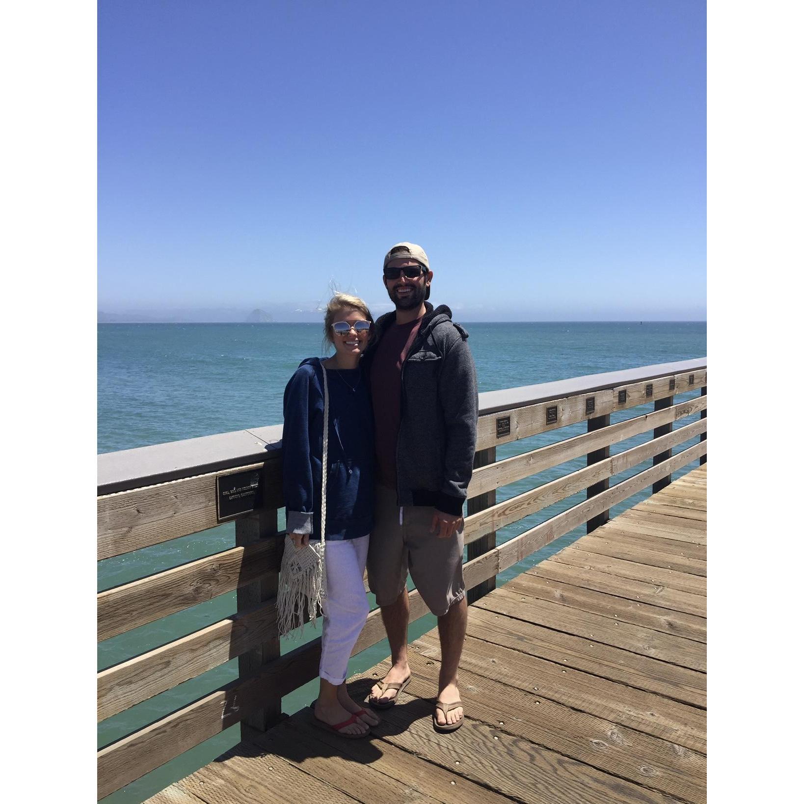 Cayucos, CA in July 2017.