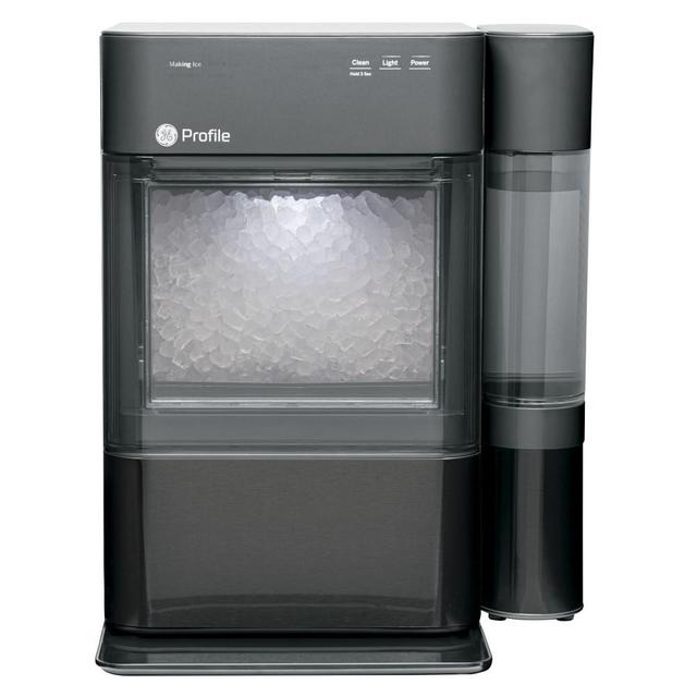 GE Profile Opal 2.0 24-lb. Portable Nugget Ice maker with WiFi, Black Stainless-Steel