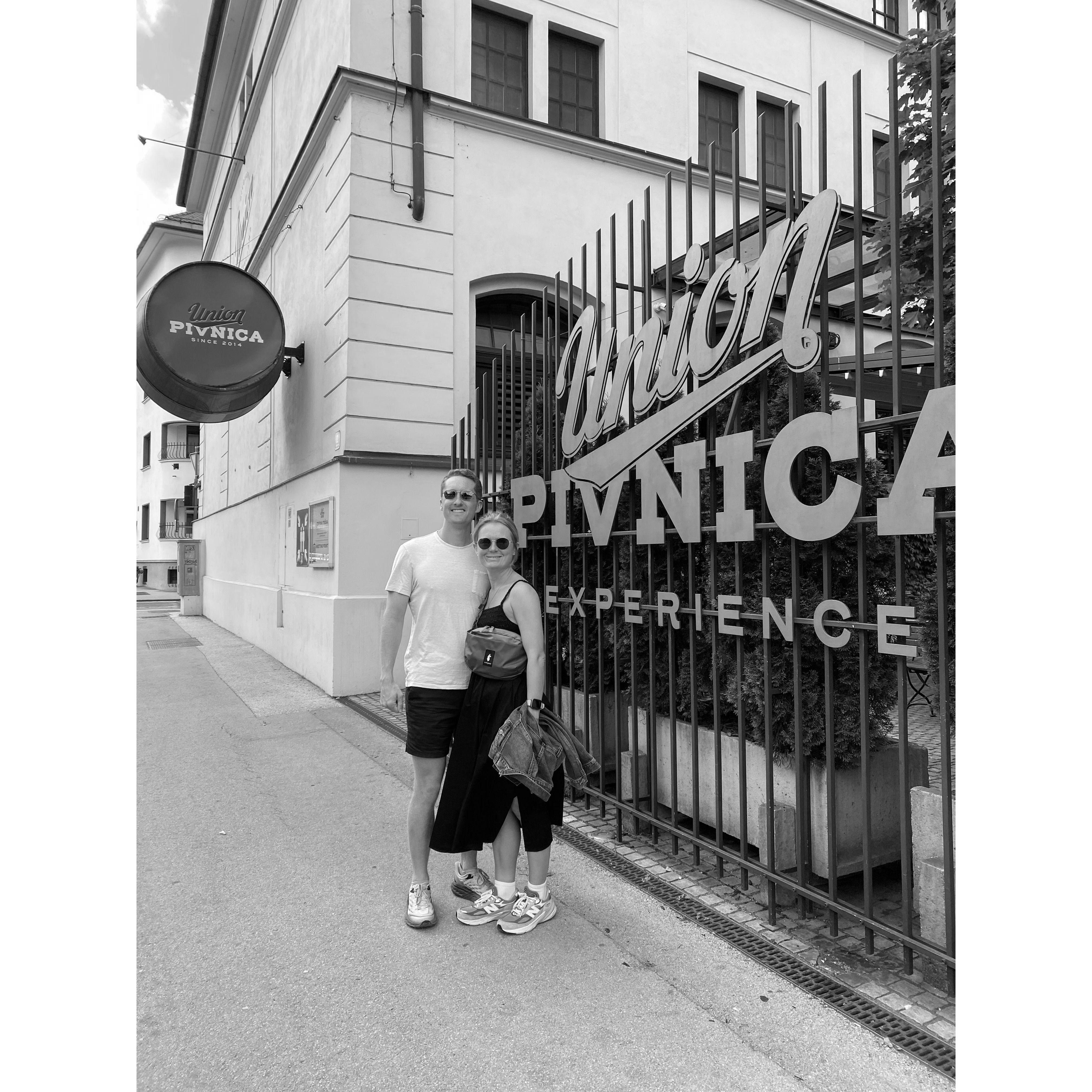 Union Brewery in Slovenia