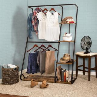 Rustic Z-Frame Wardrobe