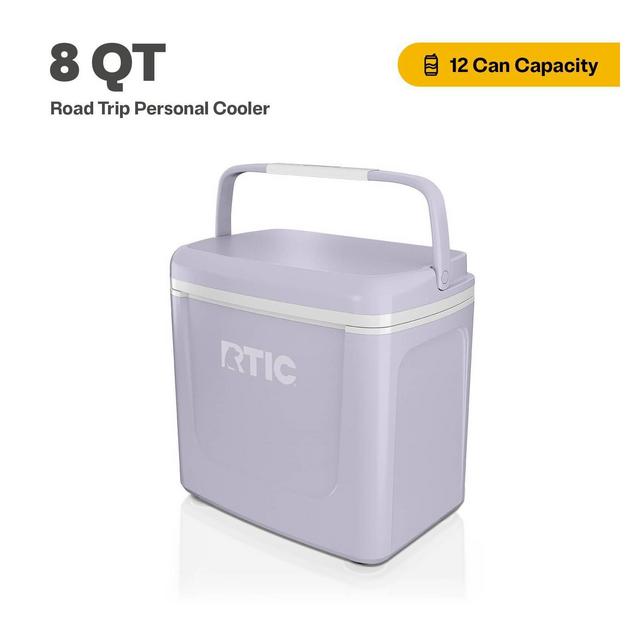 RTIC Outdoors Road Trip 8qt Personal Hard Sided Cooler - Dusty Lilac