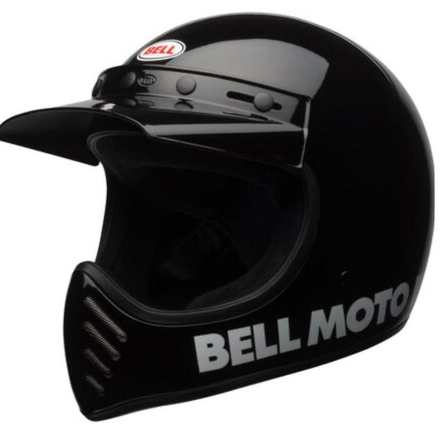 Bell Moto-3 Helmet - (Black) - (Size Large)