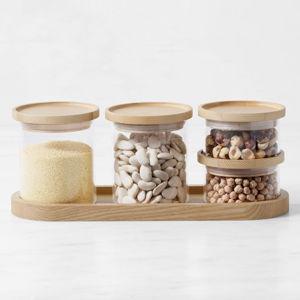 Hold Everything Jar Set with Tray Set of 5
