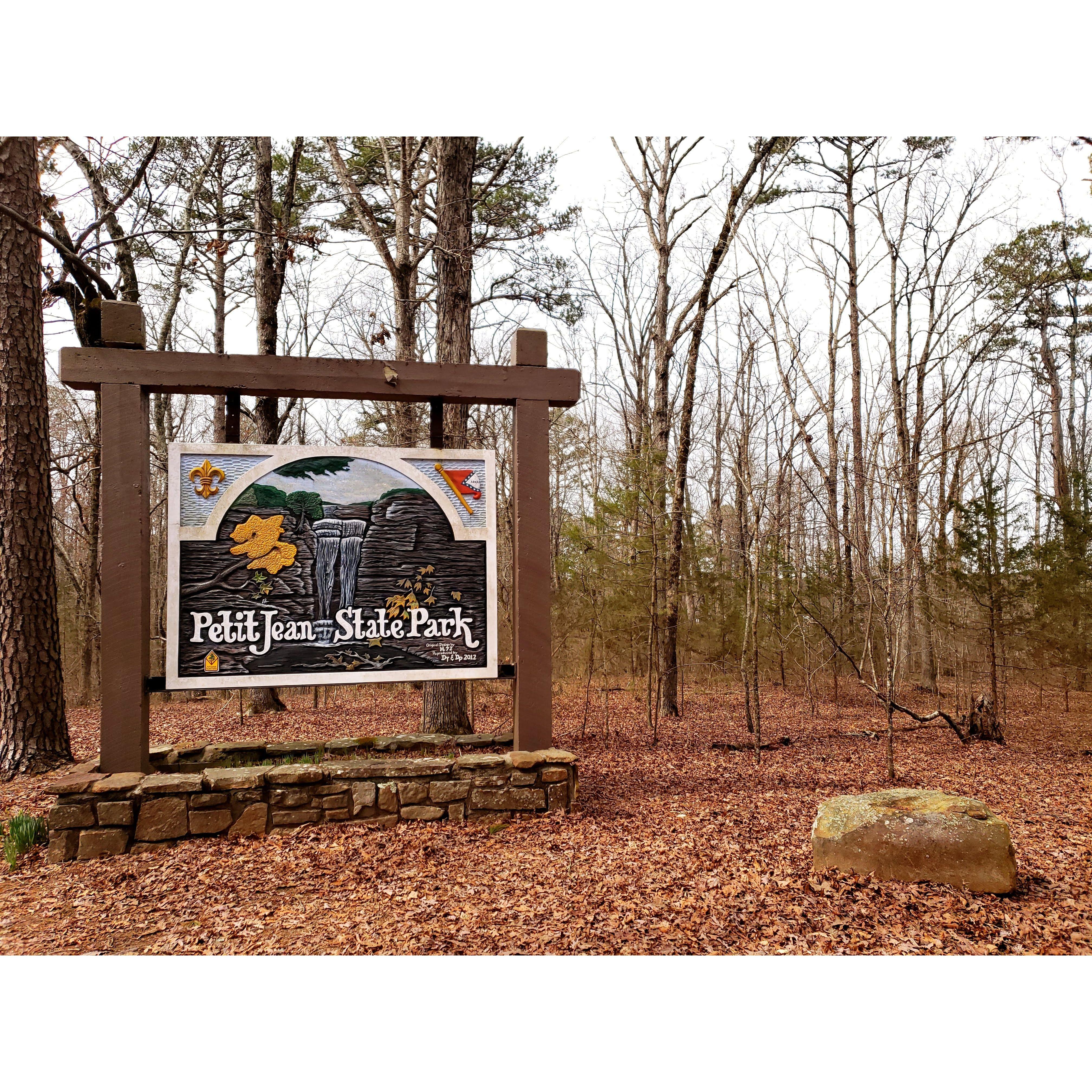 During Rob's move from ATL to California, we got to introduce each other to the places that were most important to each of us. This is Petit Jean State Park in Arkansas, where Rob grew up.