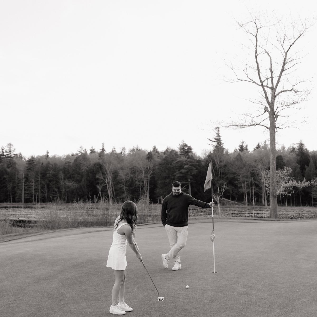 Fun golfing photos! by Isabel Rae Photography