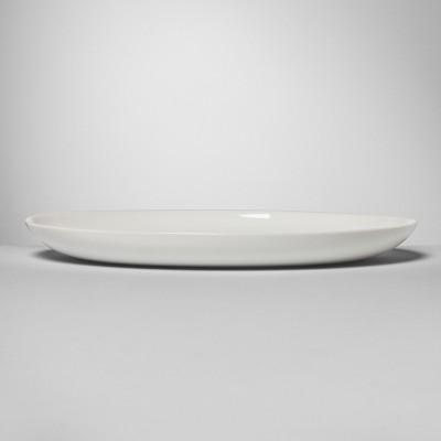 Glass Serving Platter 13" x 9.8" White - Made By Design™