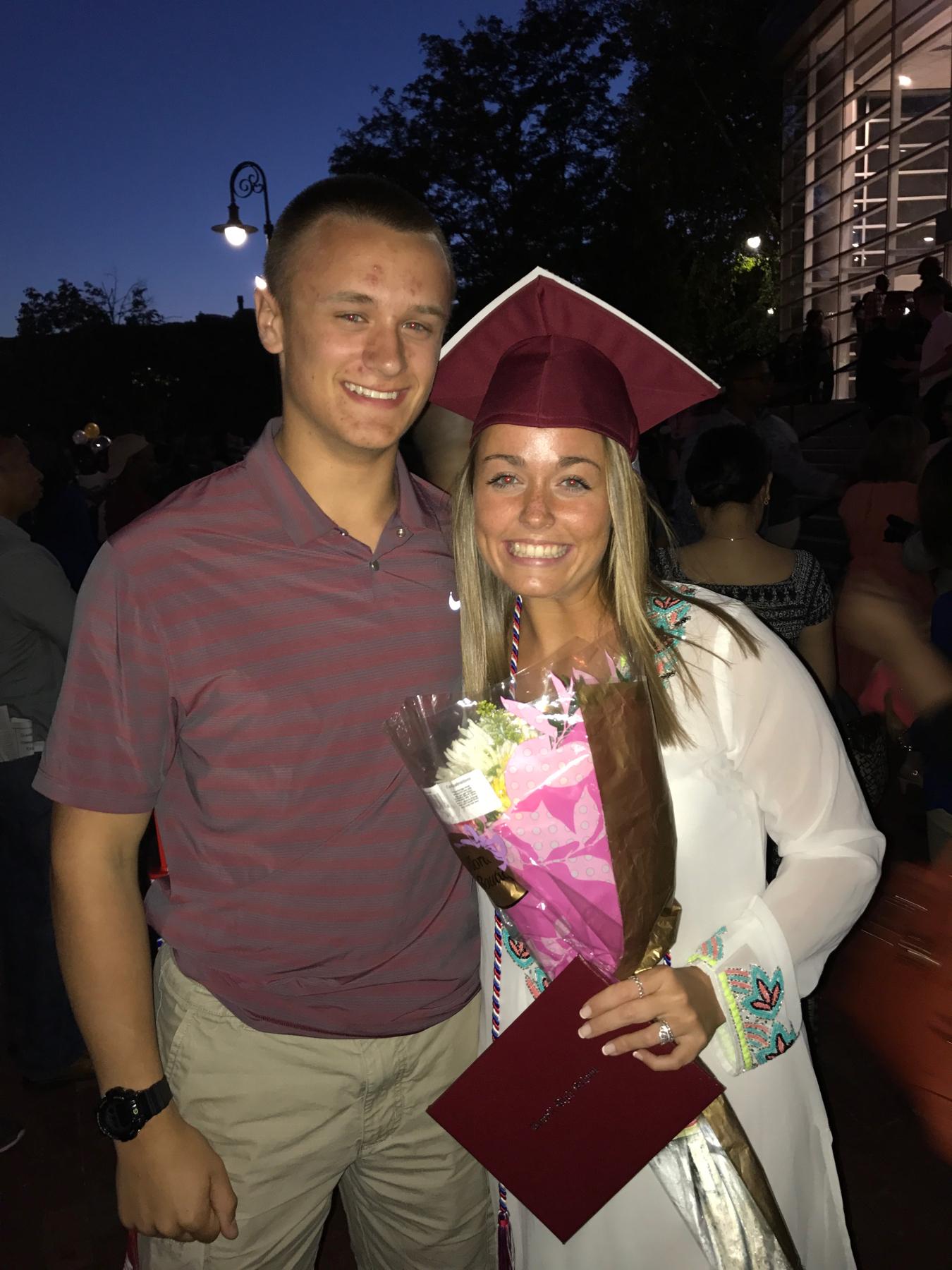 June 2017, Carleys graduation from Lowell High School