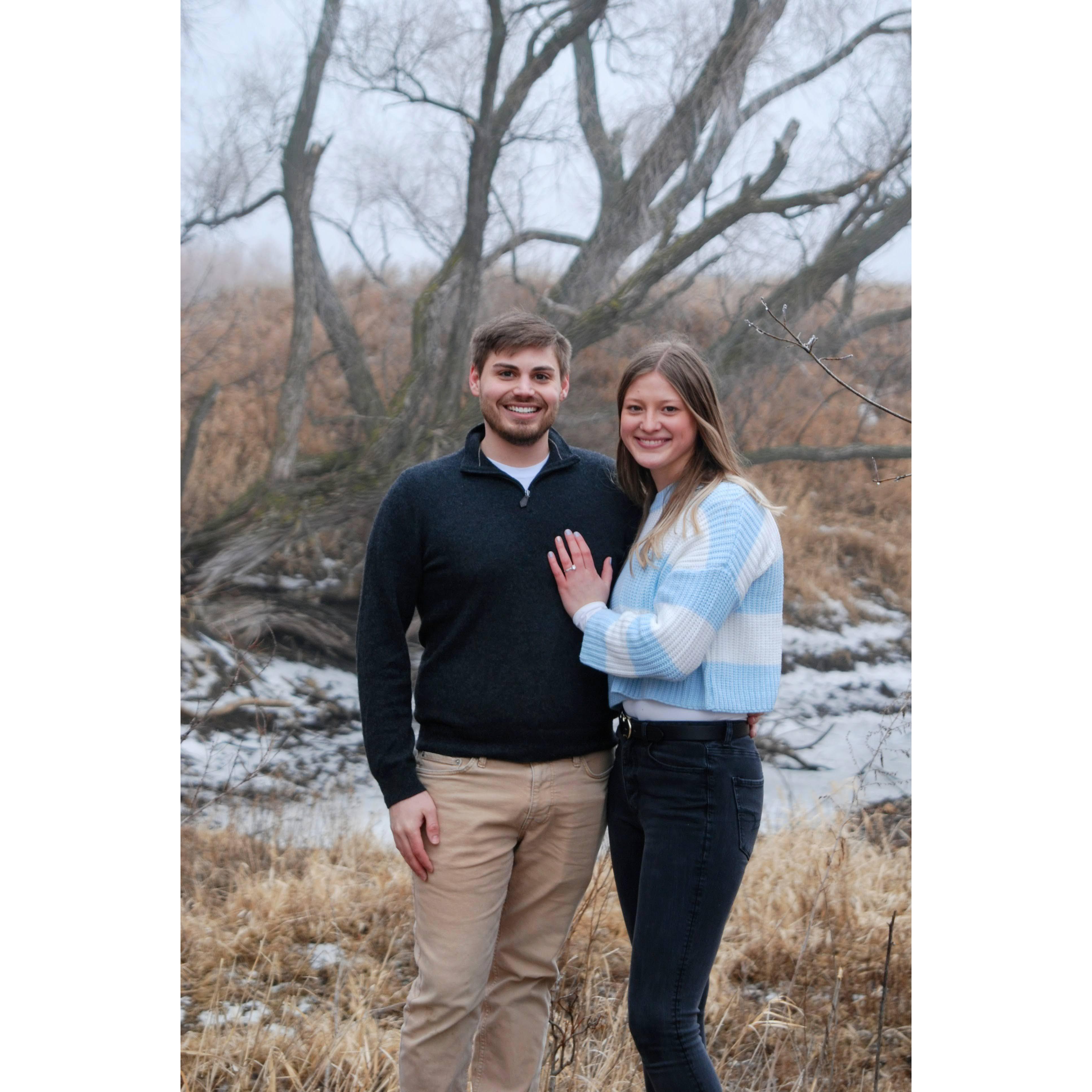 The day we got engaged! - 2/4/24