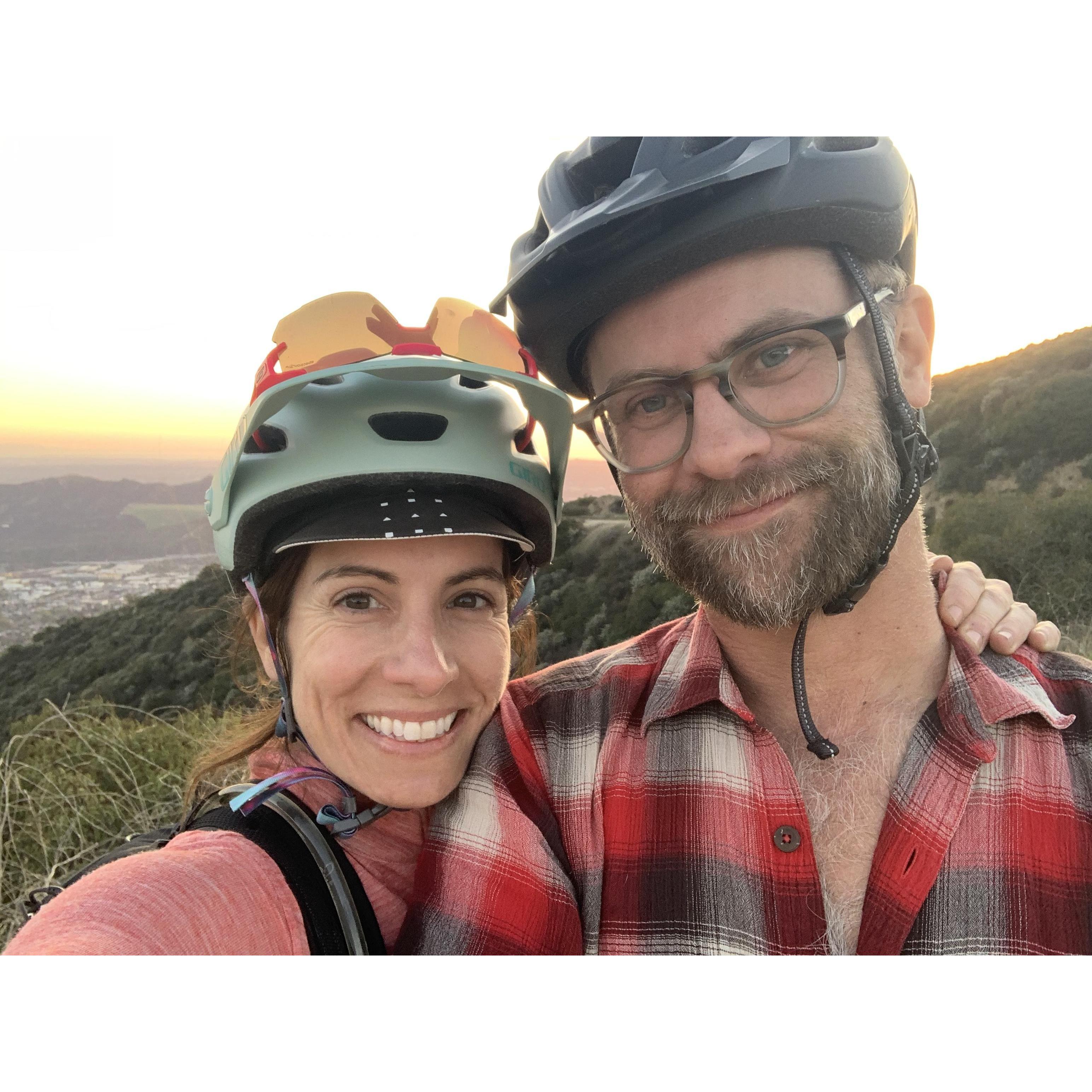 Sunset bike rides in LA