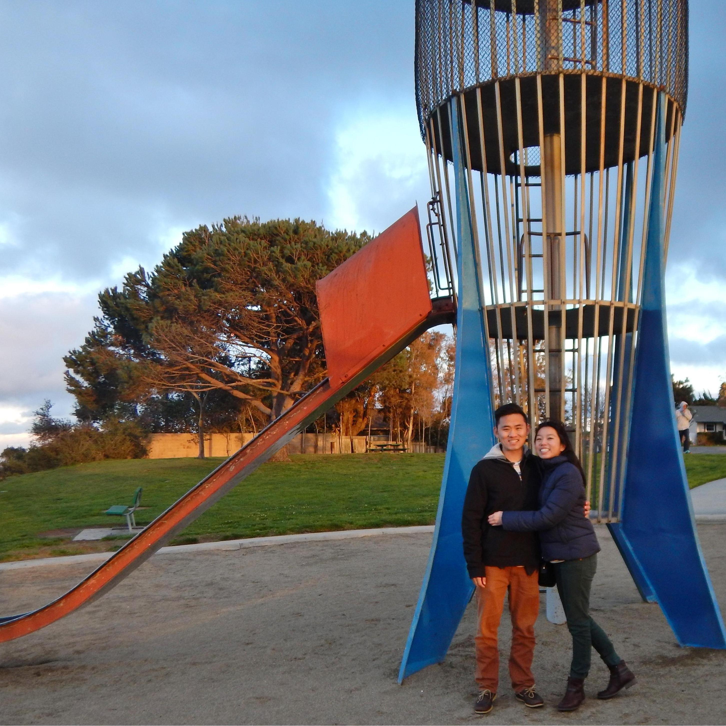 03/2016 - where we had our first kiss
Rocketship Park, Palos Verdes, CA