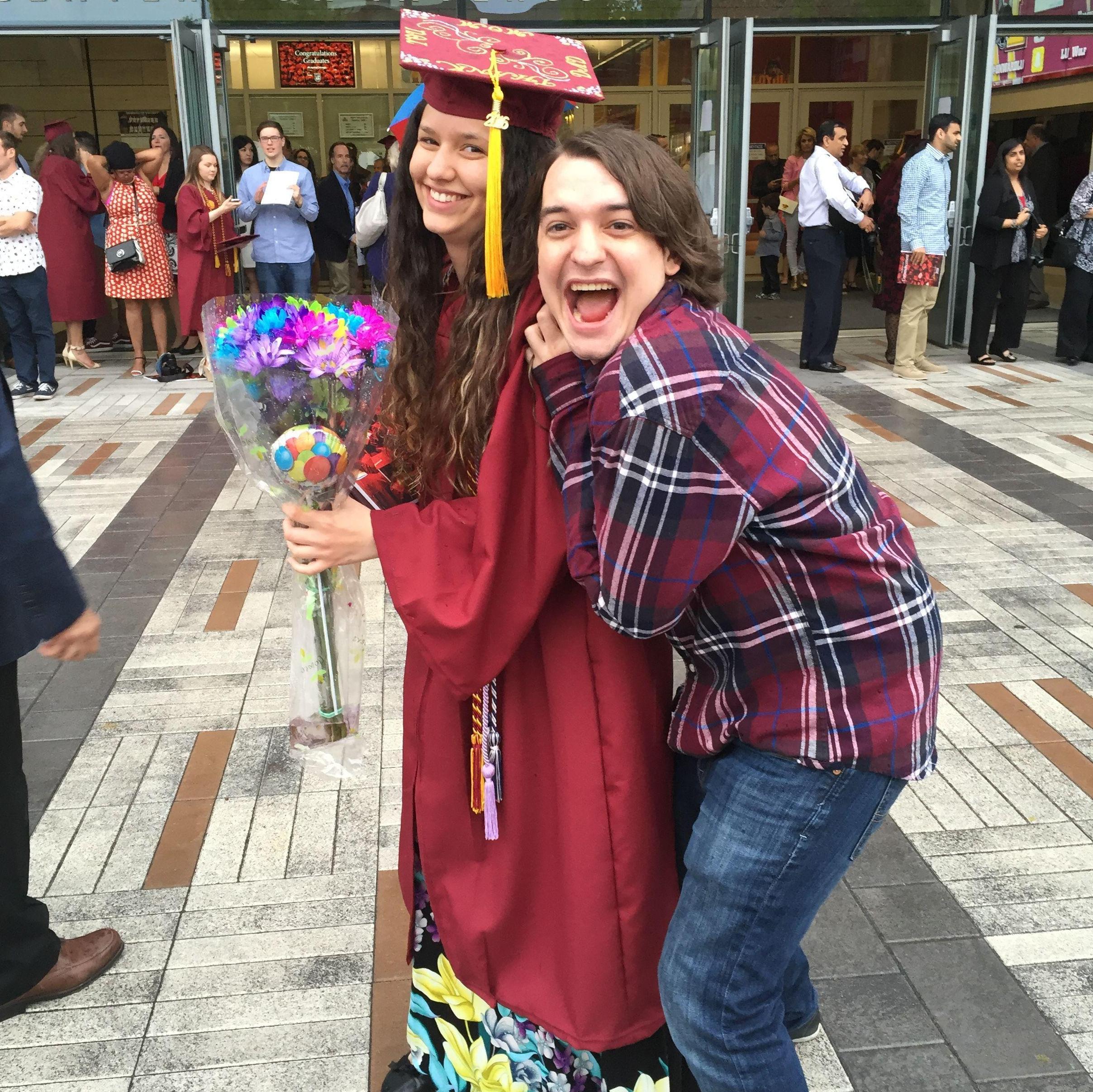 Graduating college 2016