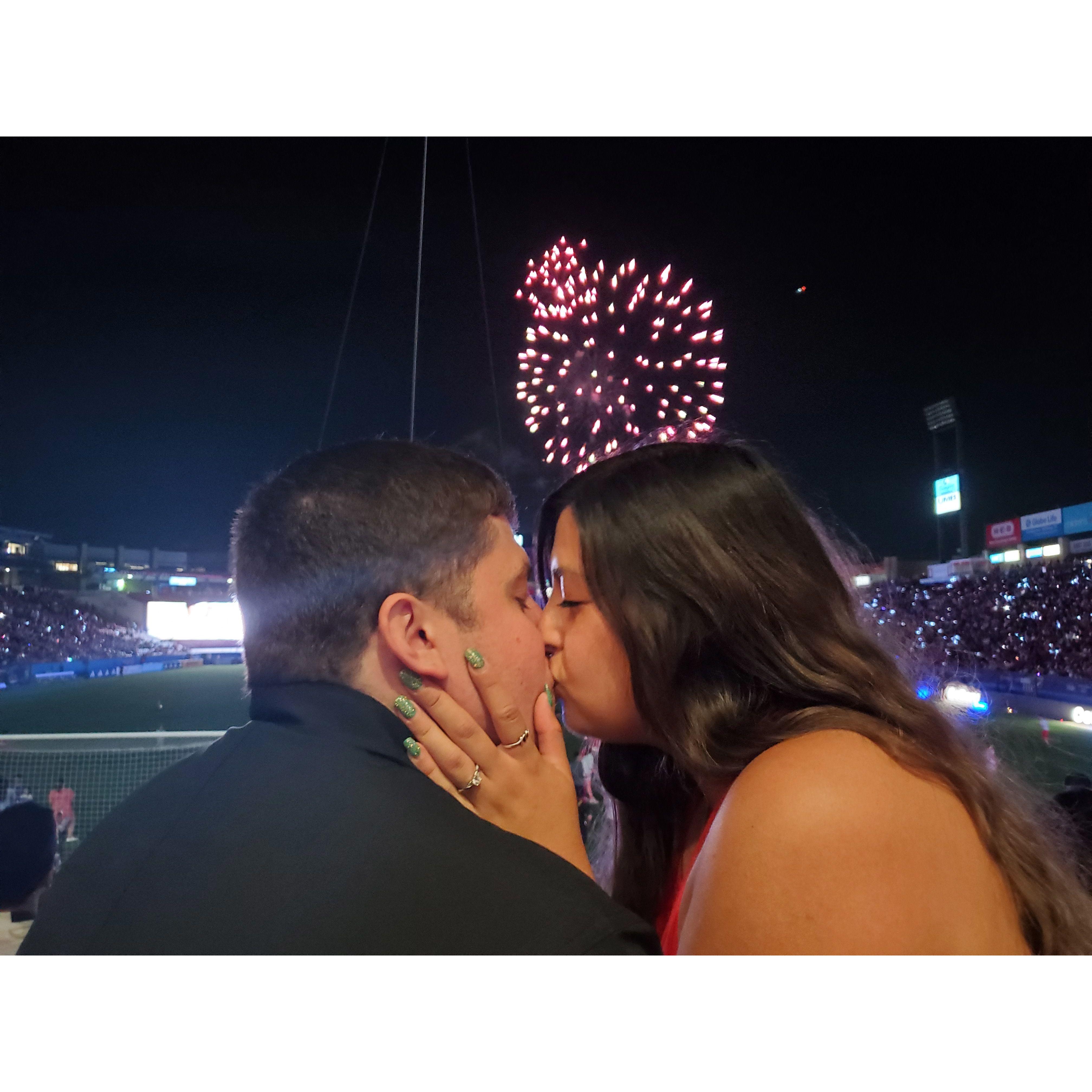 Special way to close out putting a ring on it!