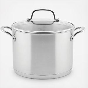 KitchenAid - Stainless Steel Stockpot with Lid / Olla de Acero Inoxidable con Tapa