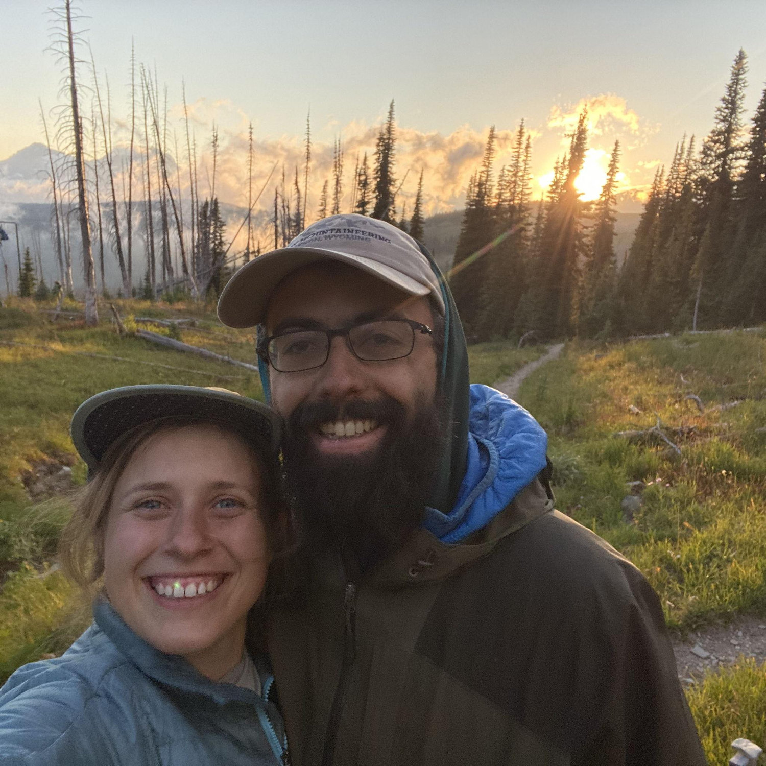 Backpacking Sunrise in MT!