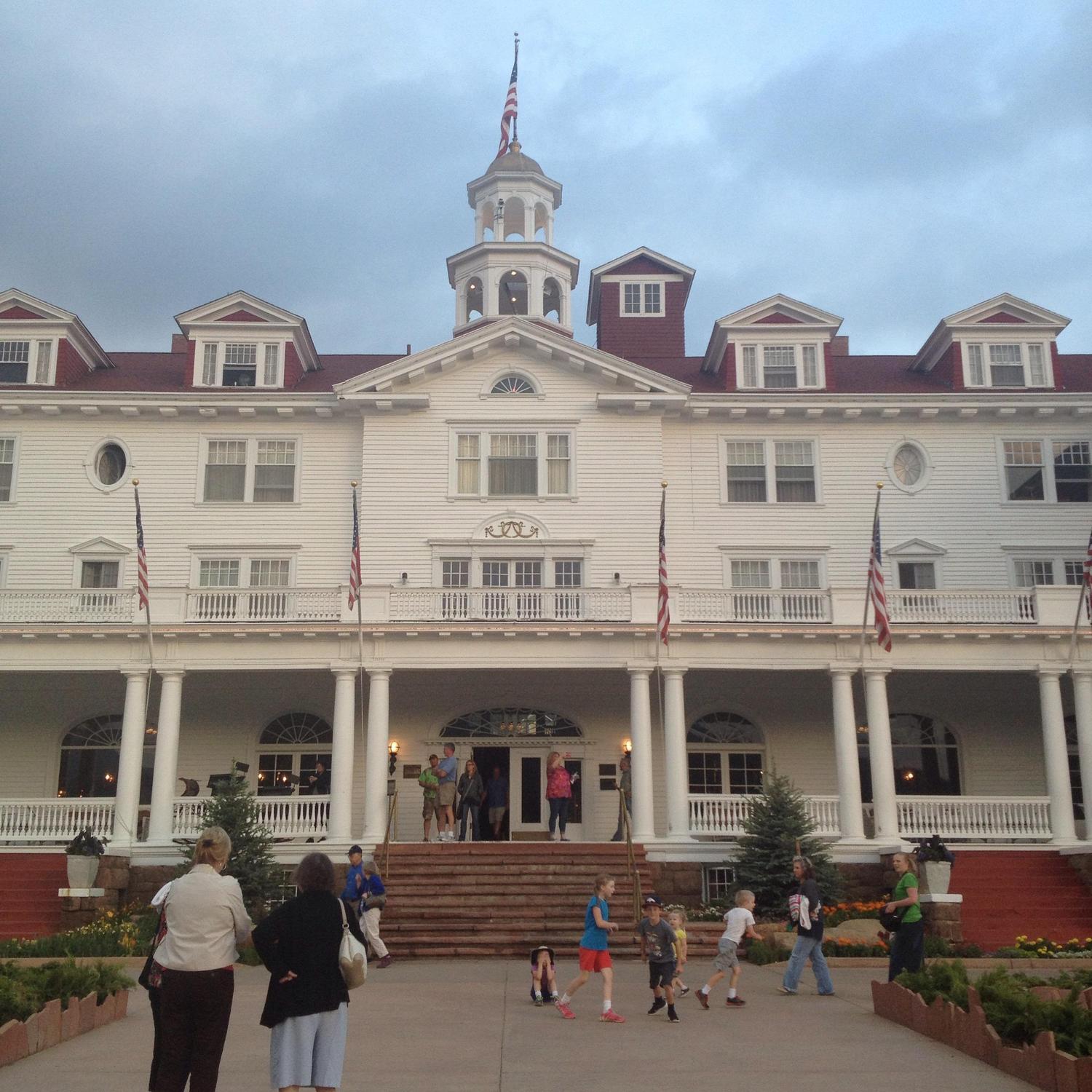 The inspiration for The Overlook Hotel in The Shining.