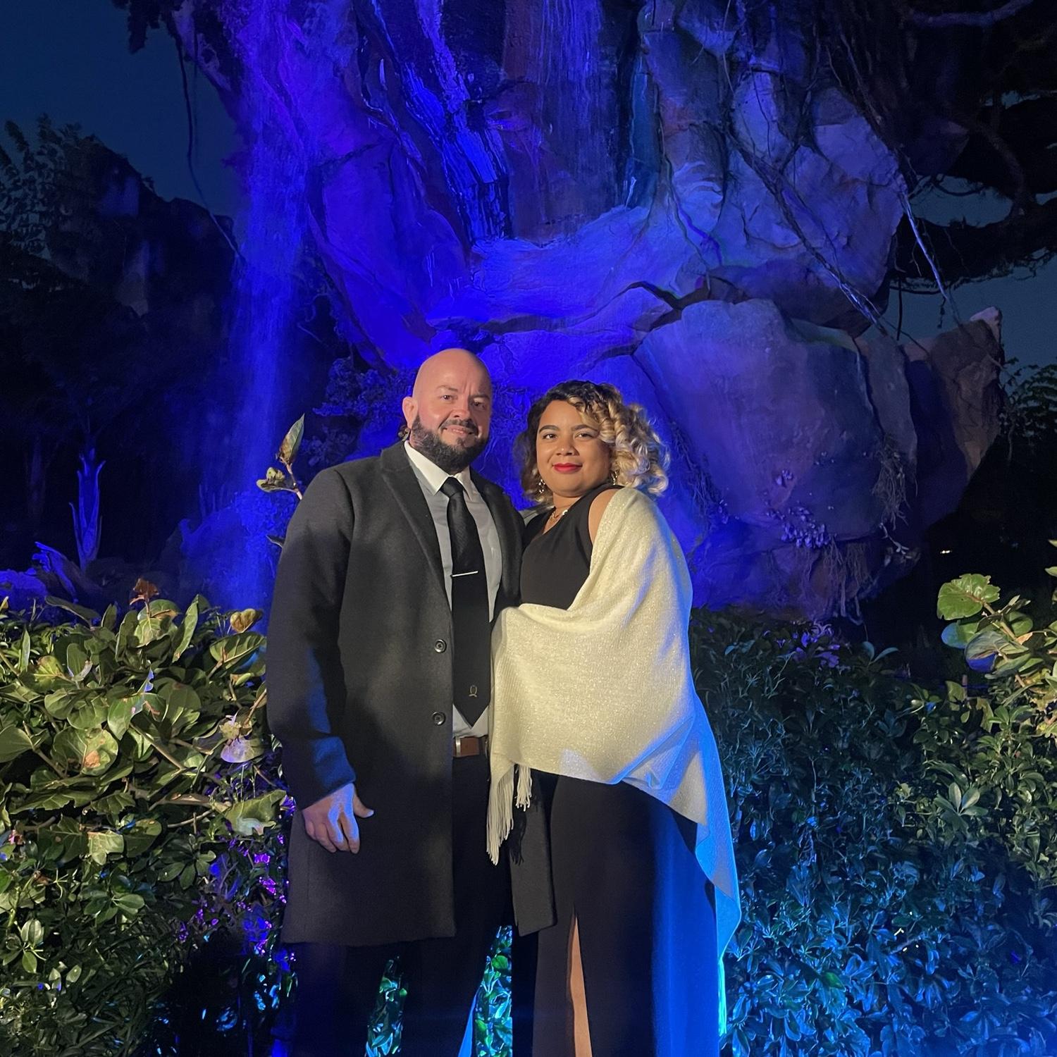 First Wedding Together @ Animal Kingdom