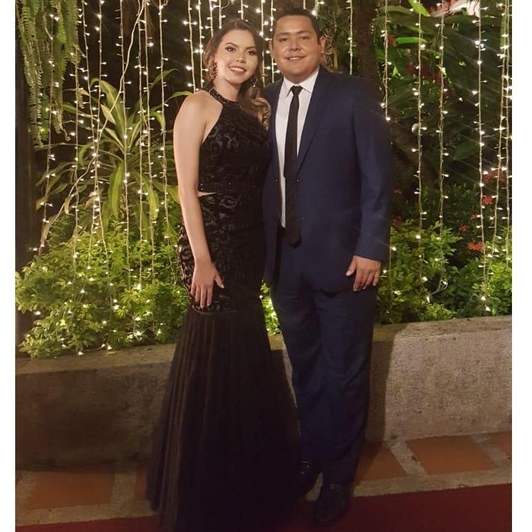 Primero dijimos "Te Amo" justo antes de tomarnos esta foto.