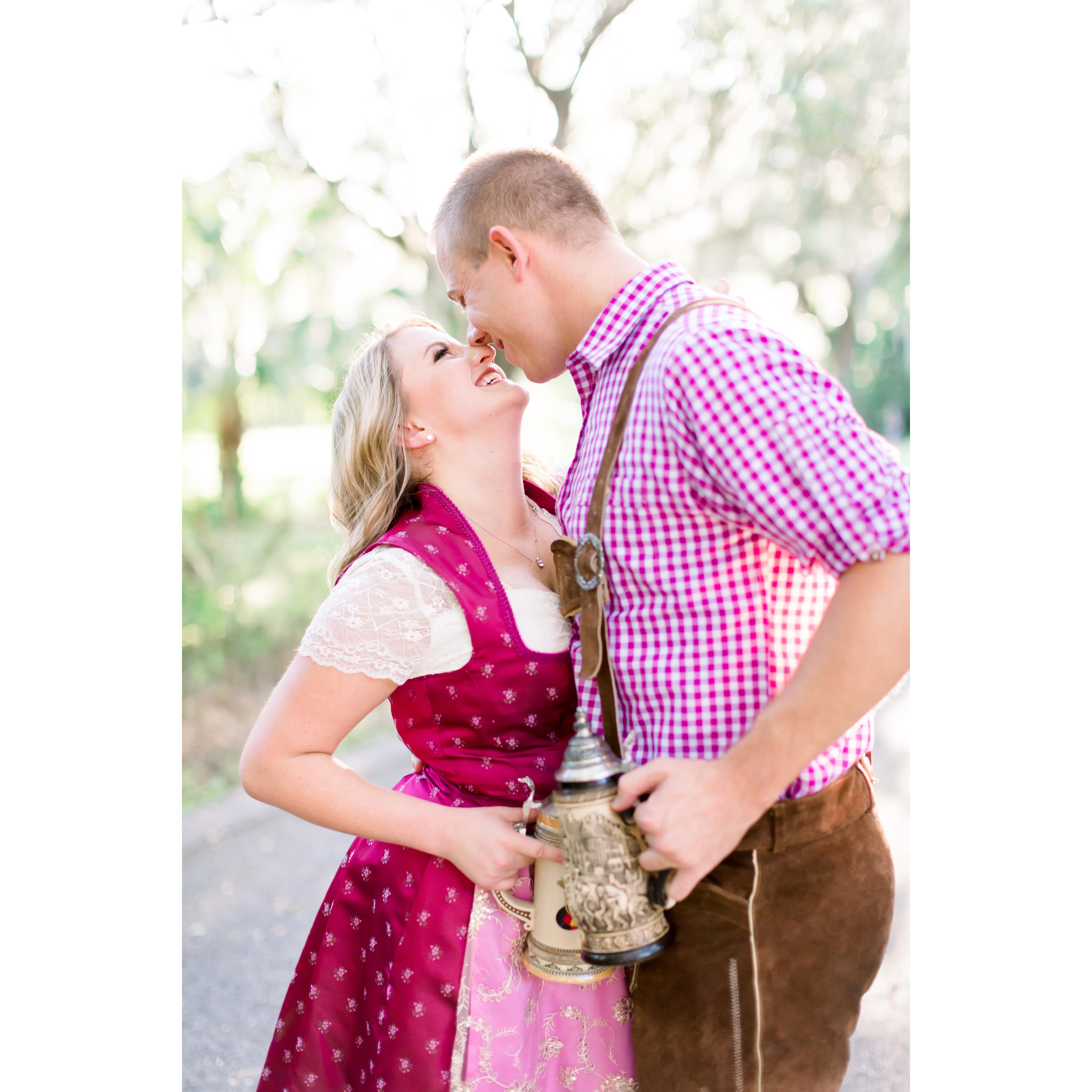 Prost! We are finally getting married!!!