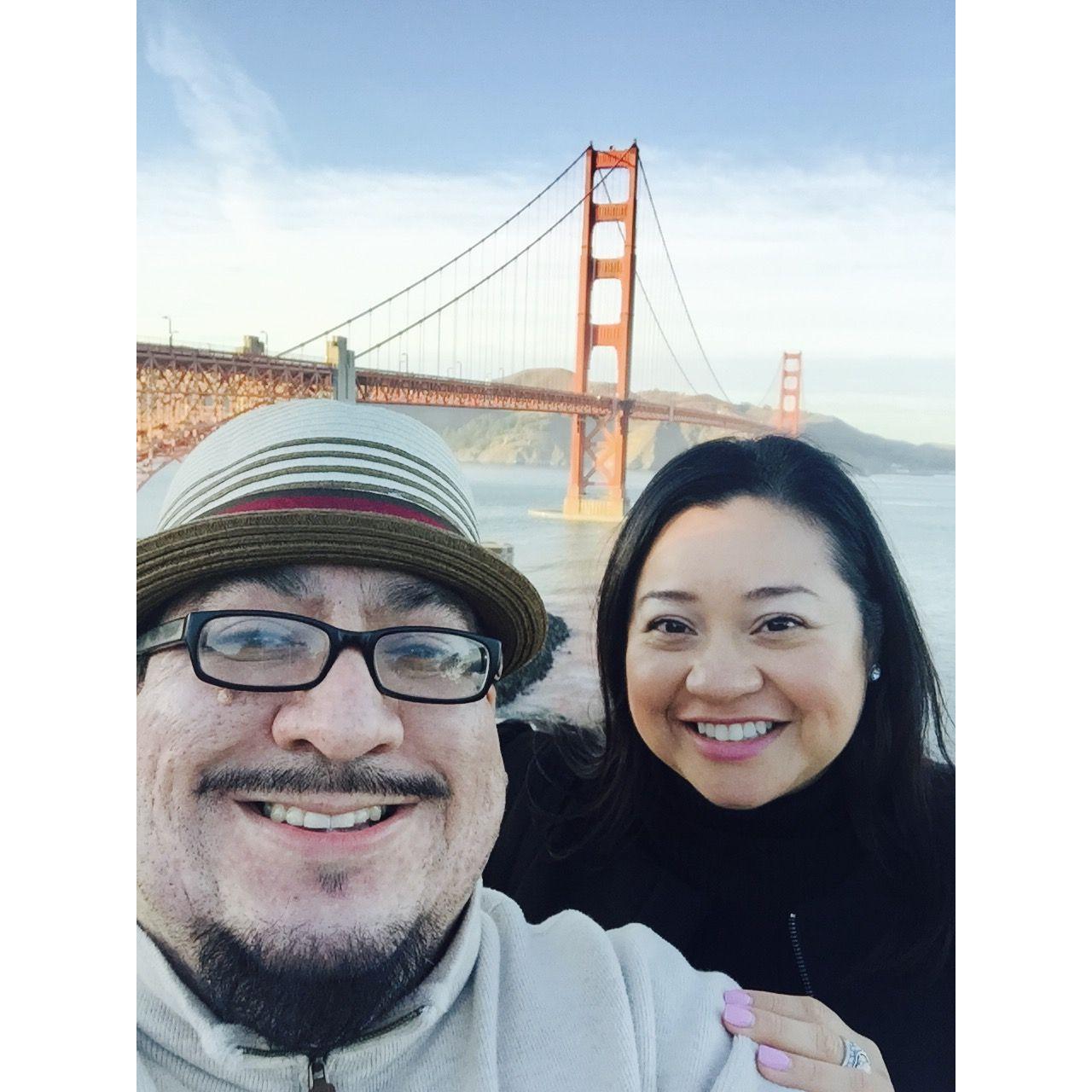 Christian's First Visit to The Golden Gate Bridge