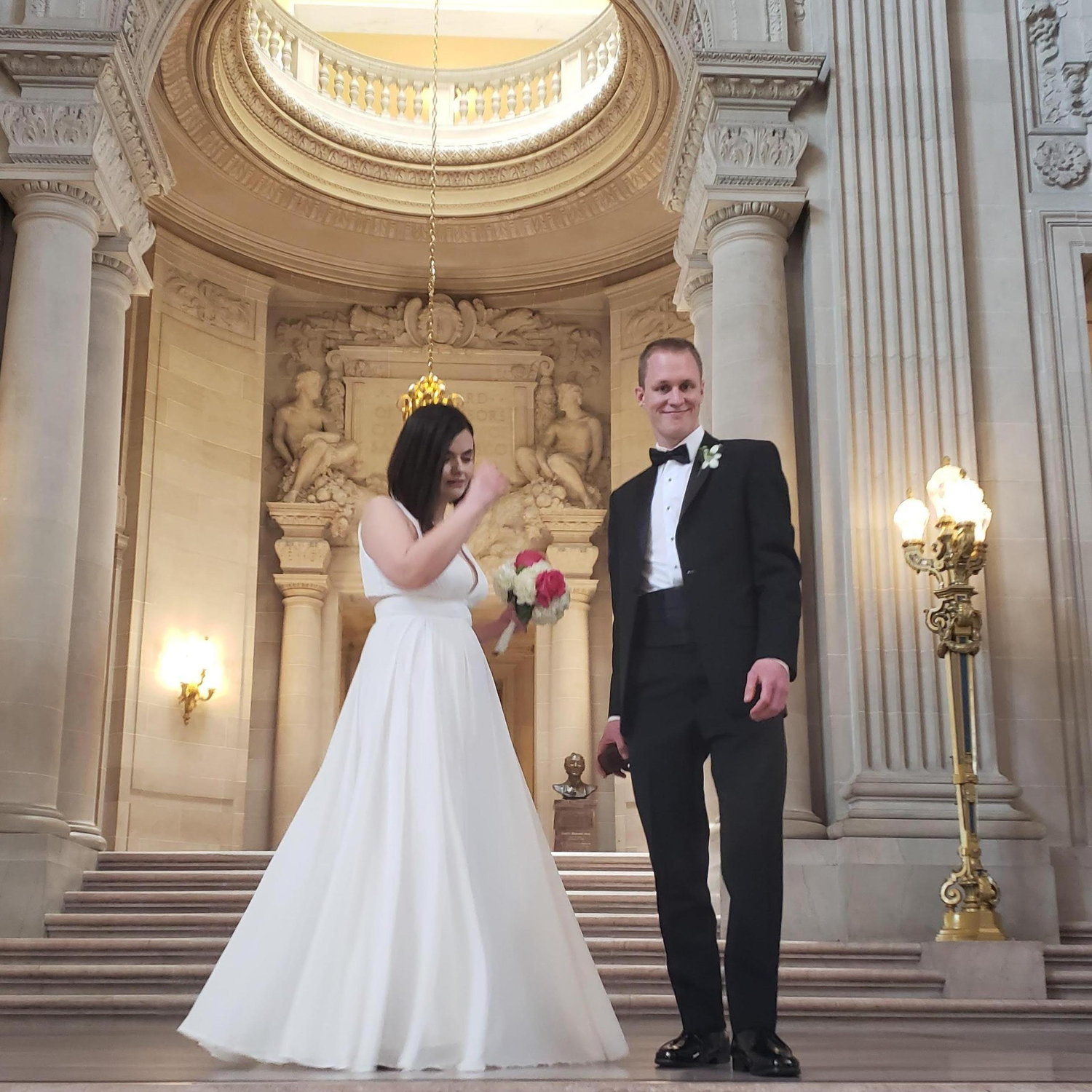 Photo op before the ceremony