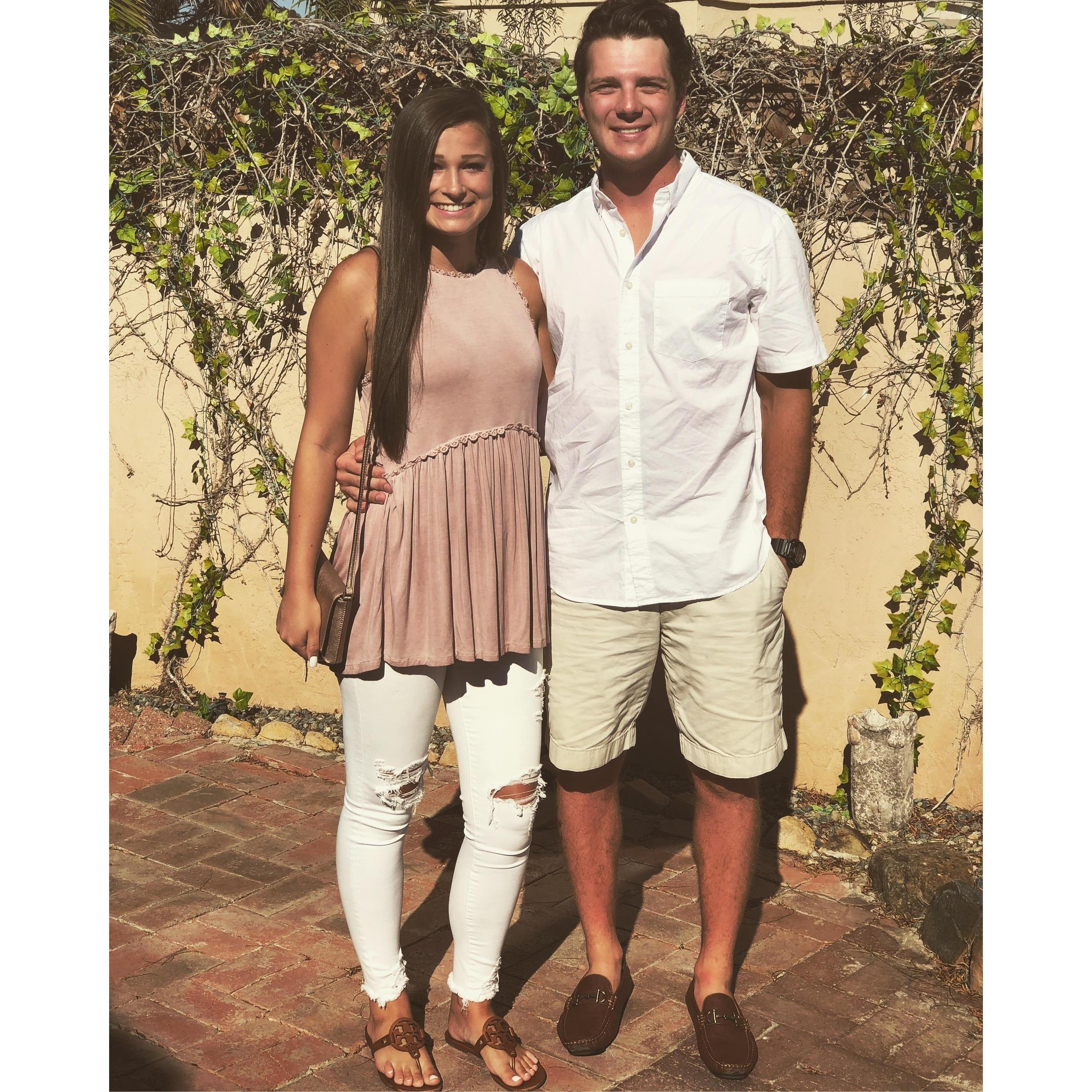 On our trip to San Diego!