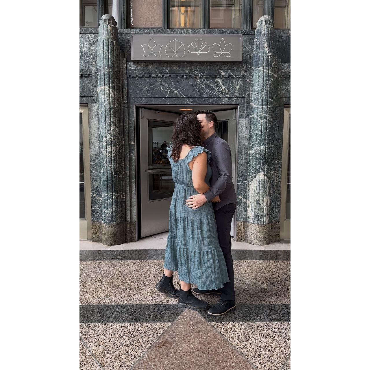 When Christine said yes