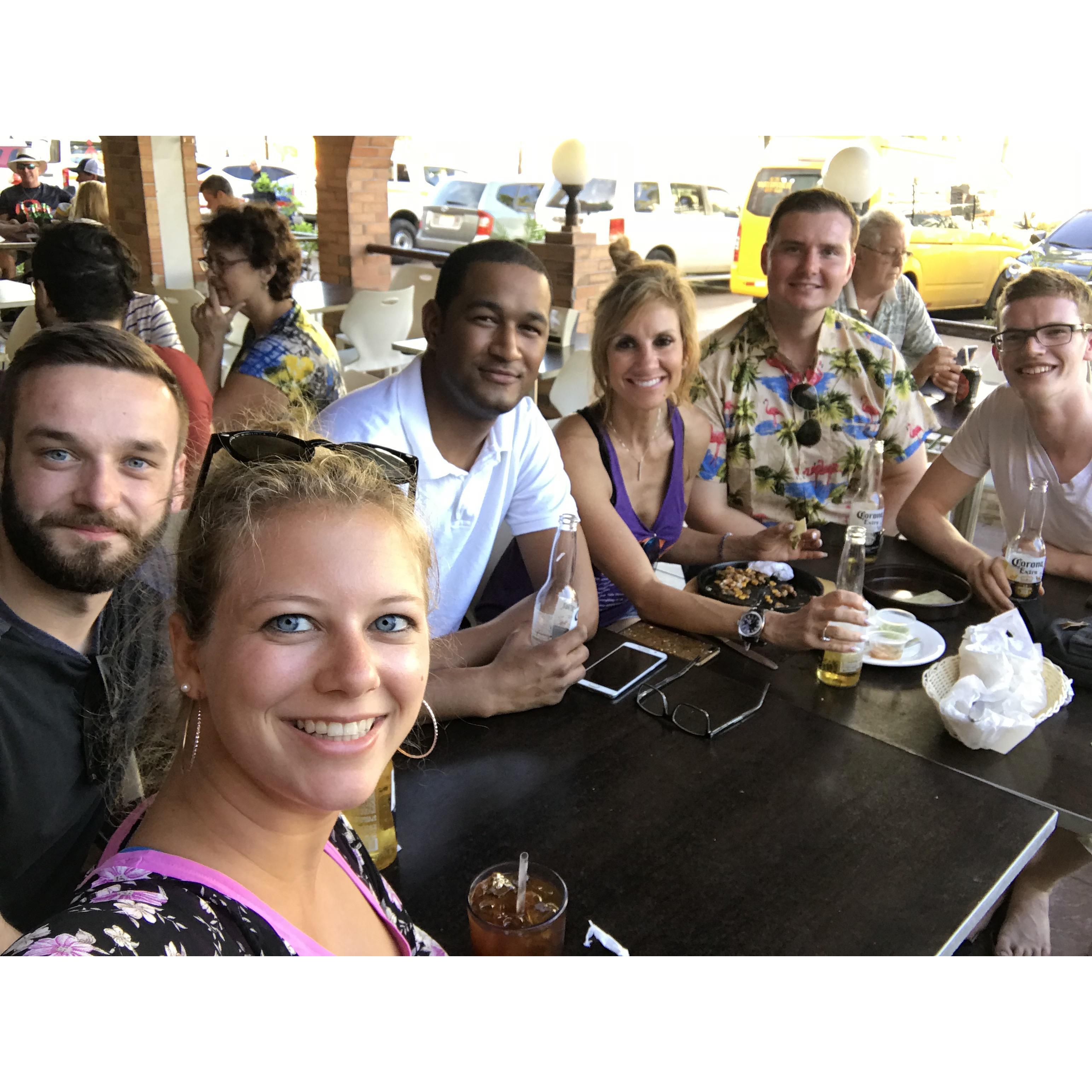 So in all honesty, the port in Panama is less than ideal unless you travel further inland, which we did not have time to do this trip, but instead gathered for a great time with some crew friends.