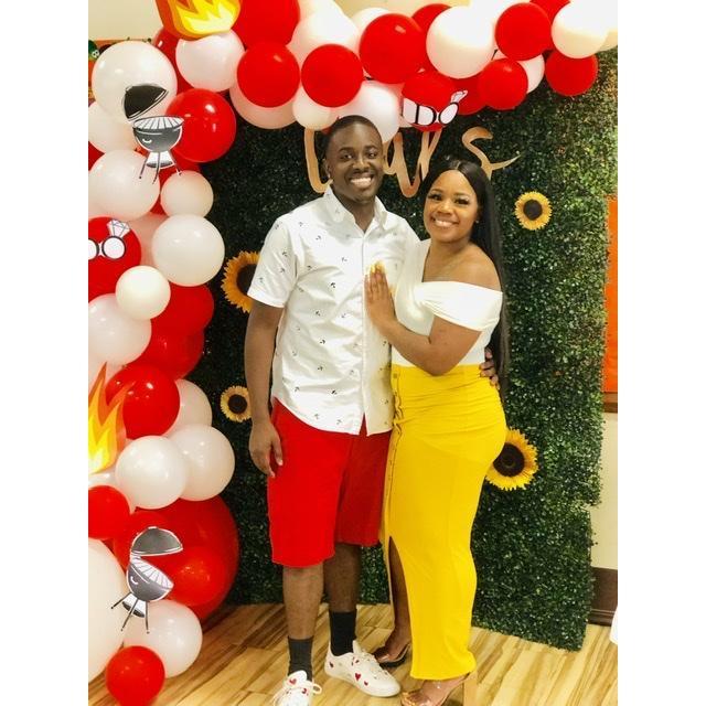 Our engagement party was so much fun.