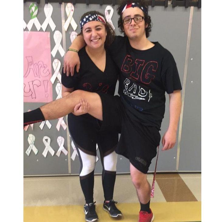 BIG BAD & BIRDIE- The almost undefeatable badminton team!