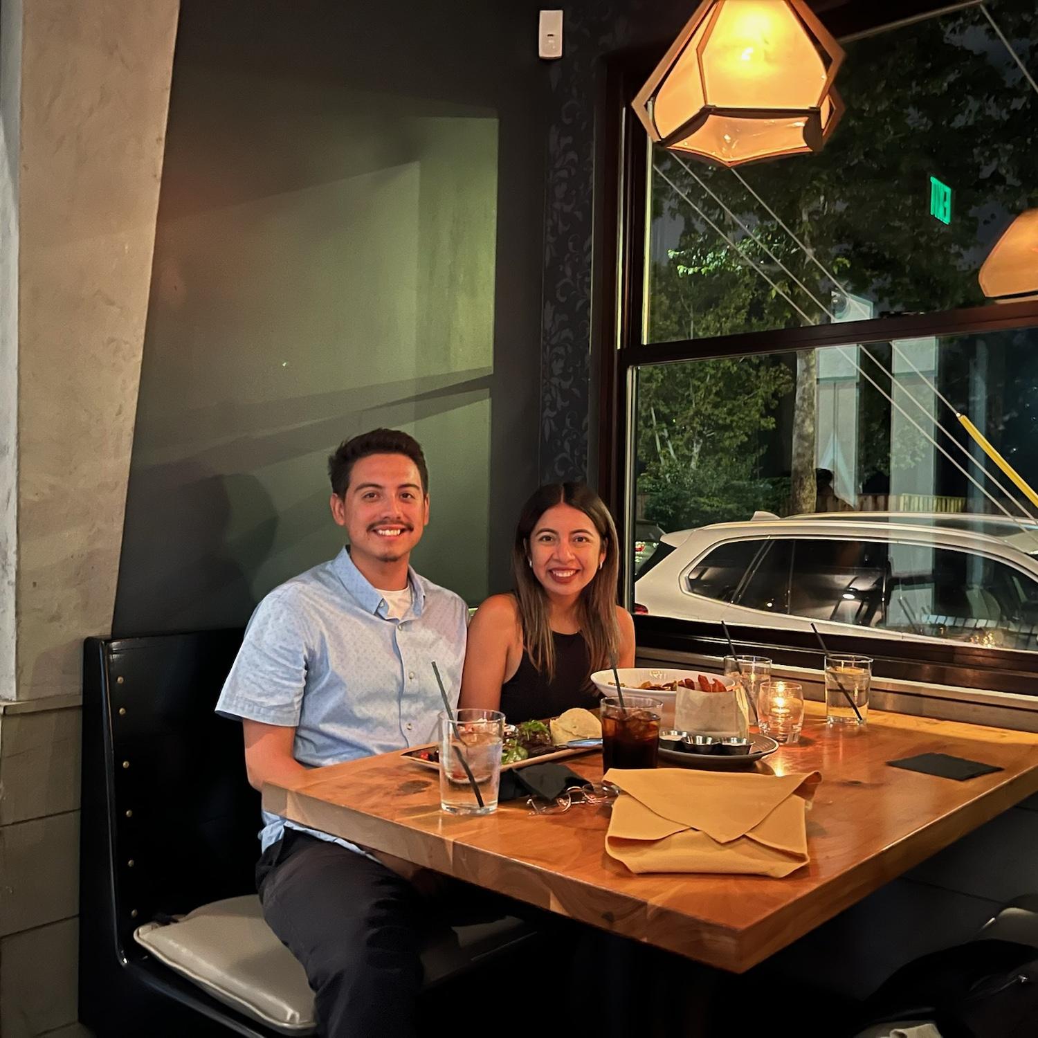 Our first date at Granville.