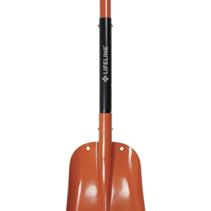 Lifeline 4017 Aluminum Sport Utility Shovel, 3 Piece Collapsible Design, Perfect Snow Shovel for Car, Camping and Other Outdoor Activities, Orange