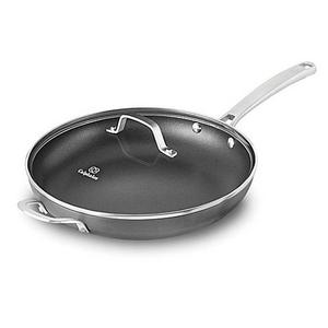 Calphalon® Classic™ Nonstick 12-Inch Covered Fry Pan with Helper Handle