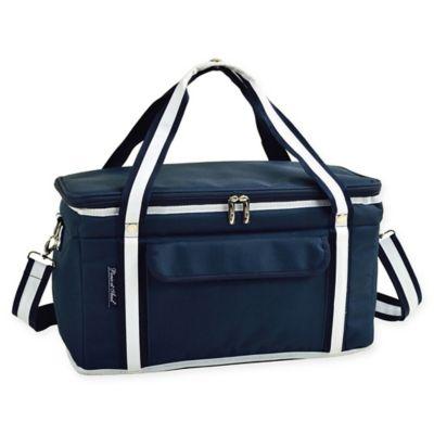 Picnic At Ascot 24- Quart Cooler in Navy/White