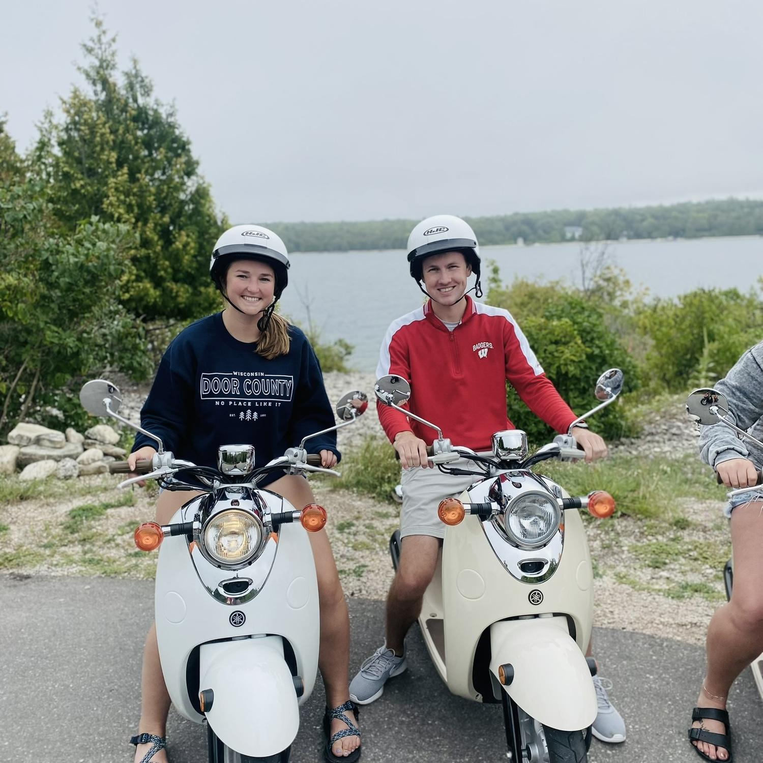 Riding in style around Washington Island