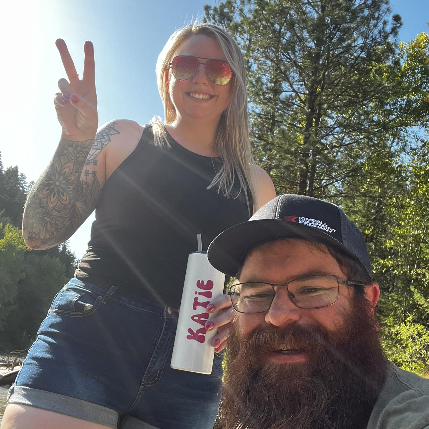 Hanging out by the river in Teanaway