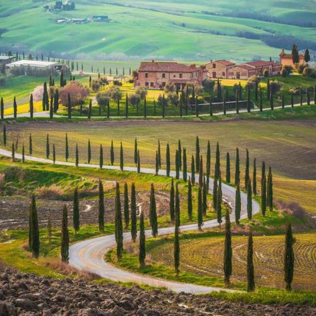Rental car to drive through Tuscany