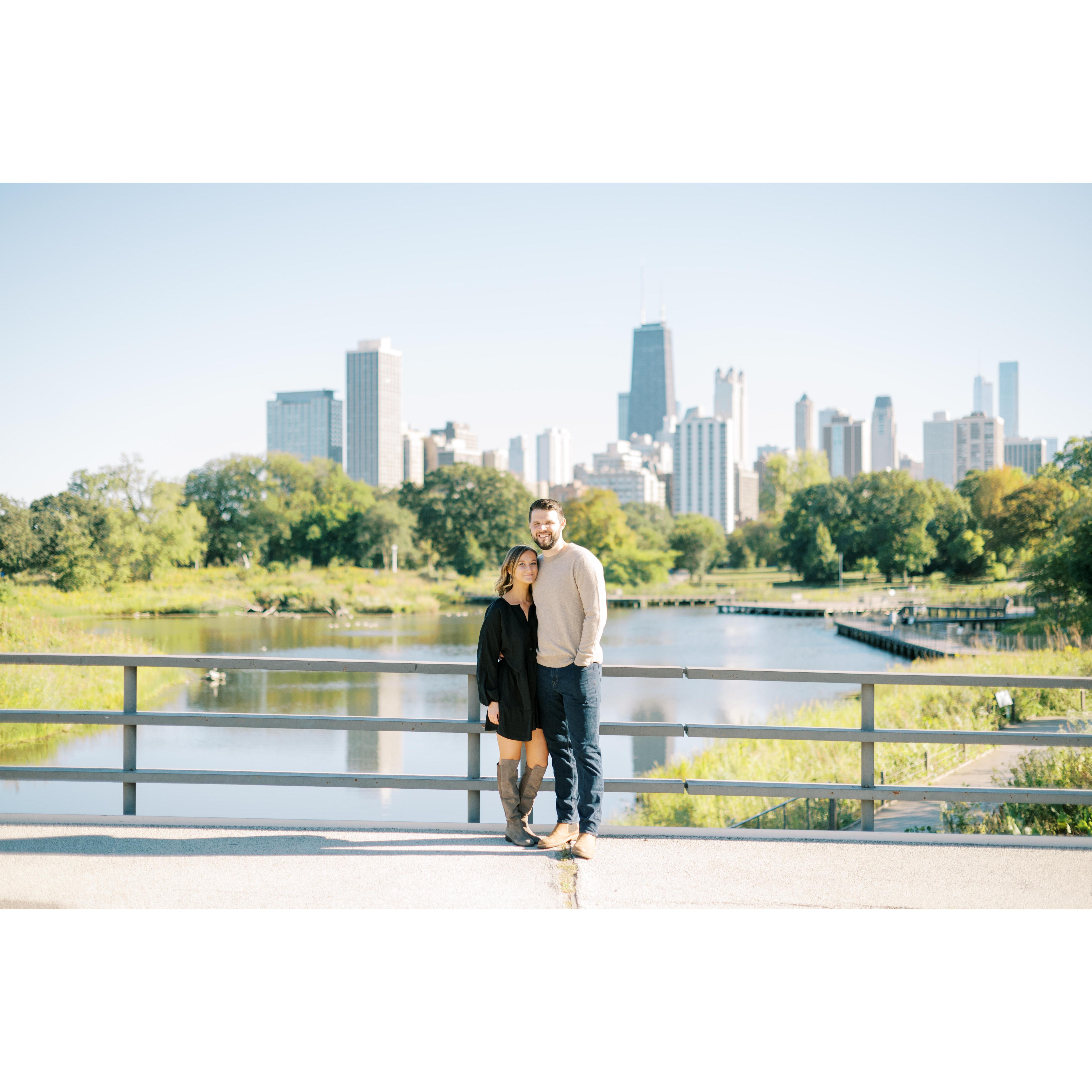 Engagement photos - Chicago 2021